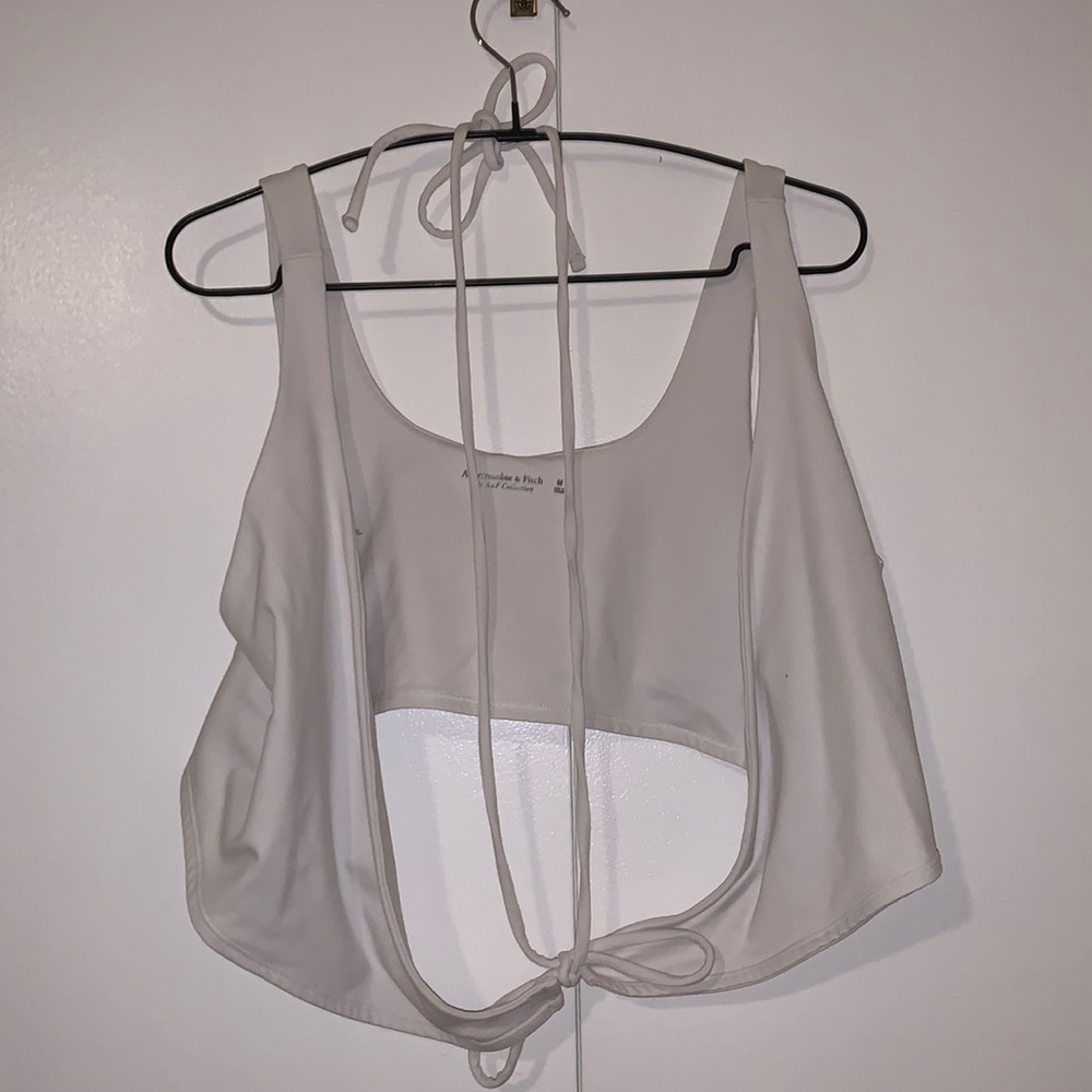 Abercrombie and Fitch wrap top with straps